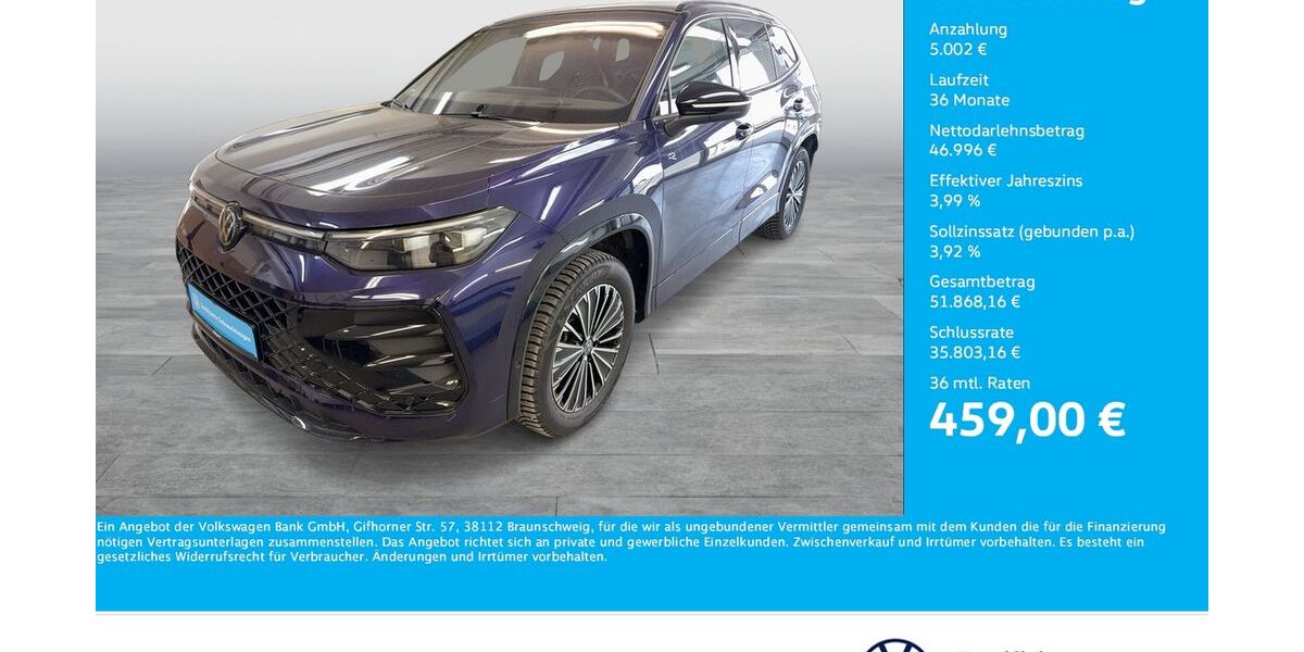 VW Tayron 13.363 km 51.998 &euro; Dortmund 44141