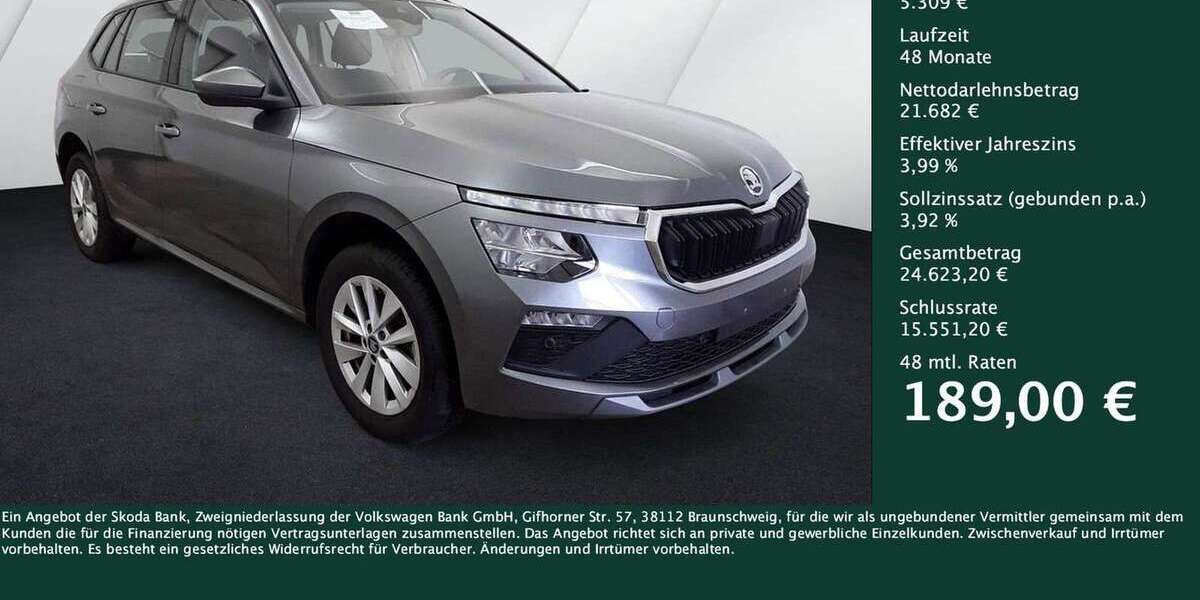 Skoda Kamiq 13.408 km 26.991 &euro; Dortmund 44269