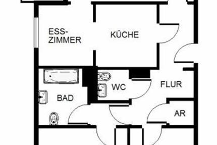 Wohnung Gelsenkirchen Gelsenkirchen-West - 3.5 Zimmer, 80 m&sup2;, 596&euro; | Angebot:26694958