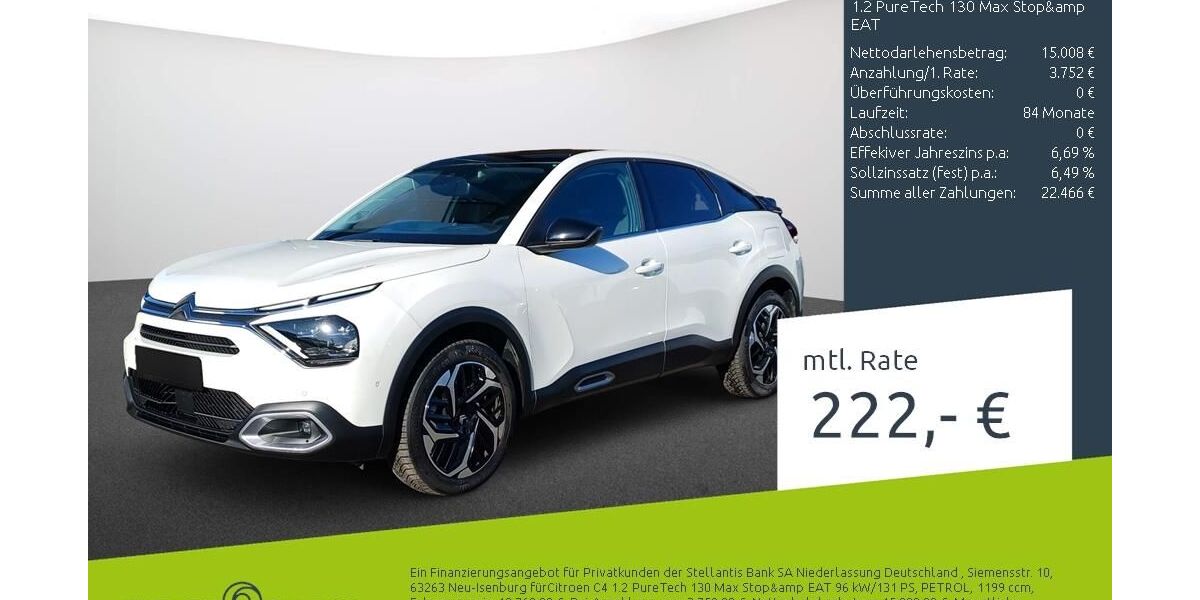 Citroen C4 56.724 km 18.489 &euro; Dülmen 48249