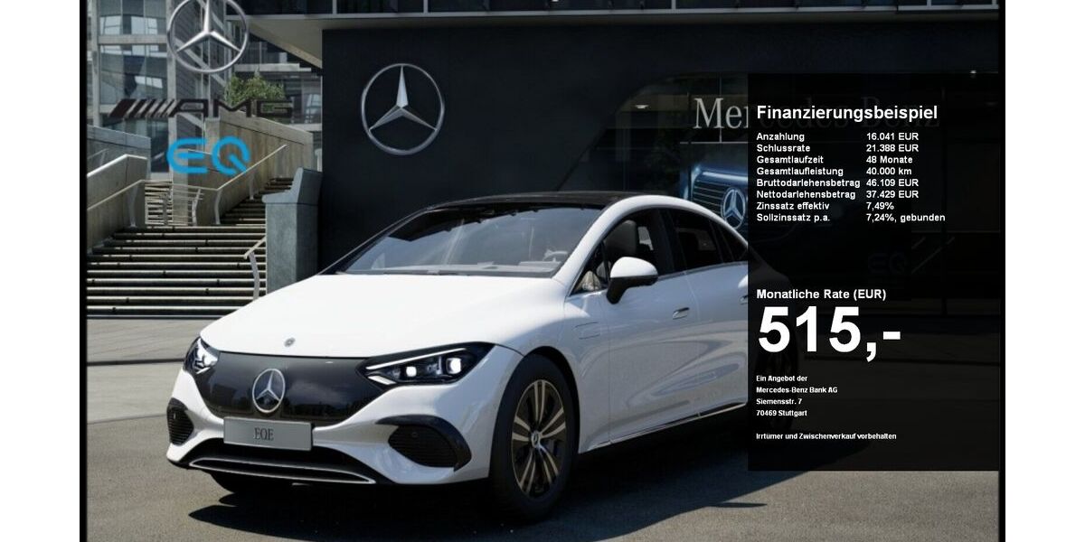 Mercedes-Benz EQE 10.208 km 51.590 &euro; Lünen 44532