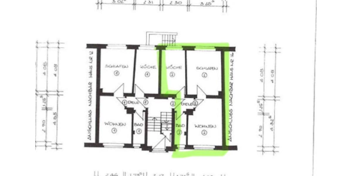 Etagenwohnung Dortmund Hörde - 2 Zimmer, 41 m&sup2;, 492&euro; | Angebot:26610009