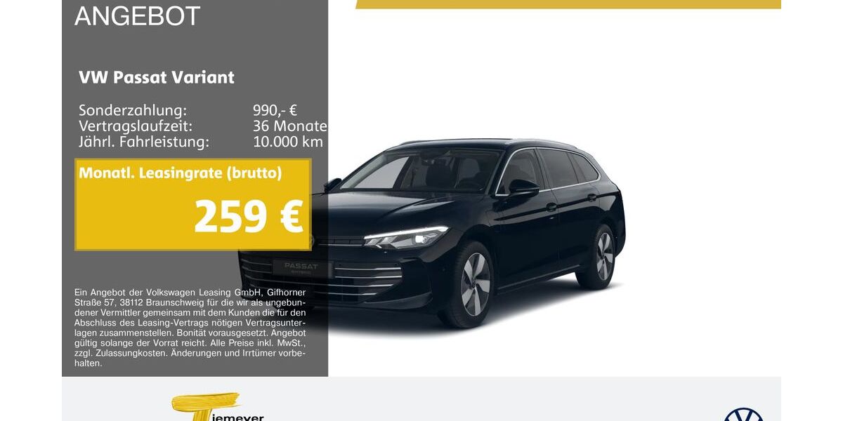 VW Passat Variant 25.149 km 34.990 &euro; Bochum 44892