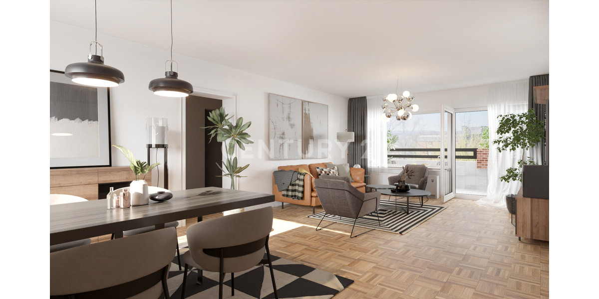 Wohlfühlwohnung in guter Nachbarschaft und Blick auf den Florian - Etagenwohnung Dortmund (Gartenstadt / Mitte) Mitte) | Angebot:21617371