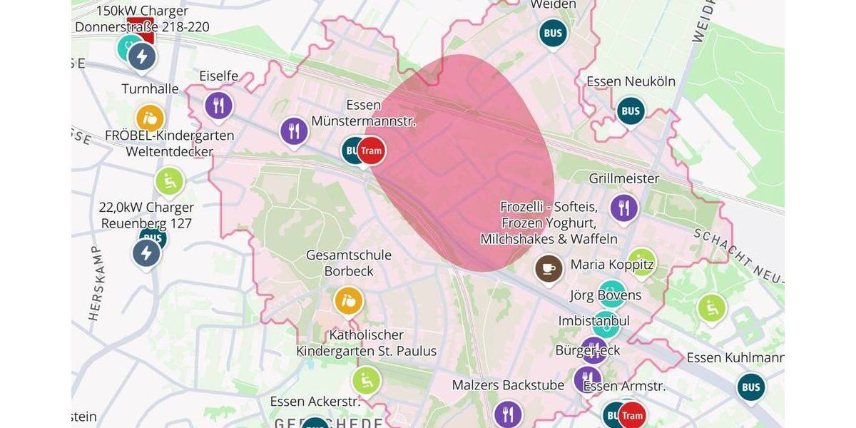Etagenwohnung Essen Gerschede - 2 Zimmer, 51 m&sup2;, 306&euro; | Angebot:26247282