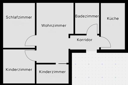 Wohnung Gelsenkirchen Gelsenkirchen-Mitte - 4 Zimmer, 78 m&sup2;, 550&euro; | Angebot:26617907
