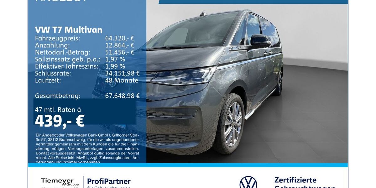 VW T7 Multivan 26.173 km 63.120 &euro; Recklinghausen 45663