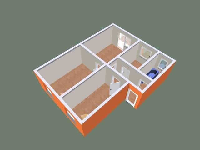 Erdgeschoßwohnung Dortmund Innenstadt Nord - 3 Zimmer, 60 m&sup2;, 620&euro; | Angebot:26048877