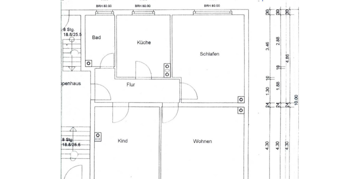 Erdgeschoßwohnung Essen Stadtbezirk III - 3 Zimmer, 74 m&sup2;, 629&euro; | Angebot:25230728