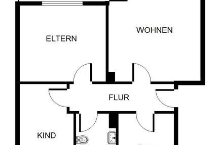 Wohnung Gelsenkirchen Hassel - 3 Zimmer, 63 m&sup2;, 439&euro; | Angebot:26238819