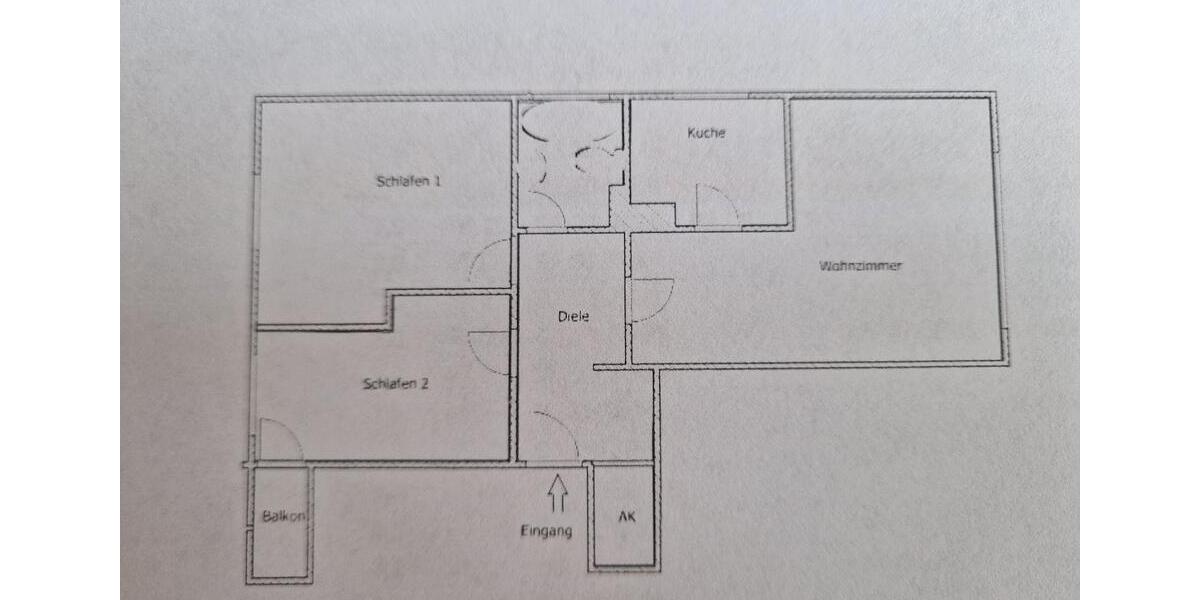 Etagenwohnung Marl Alt-Marl - 3 Zimmer, 62 m&sup2;, 467&euro; | Angebot:24764512