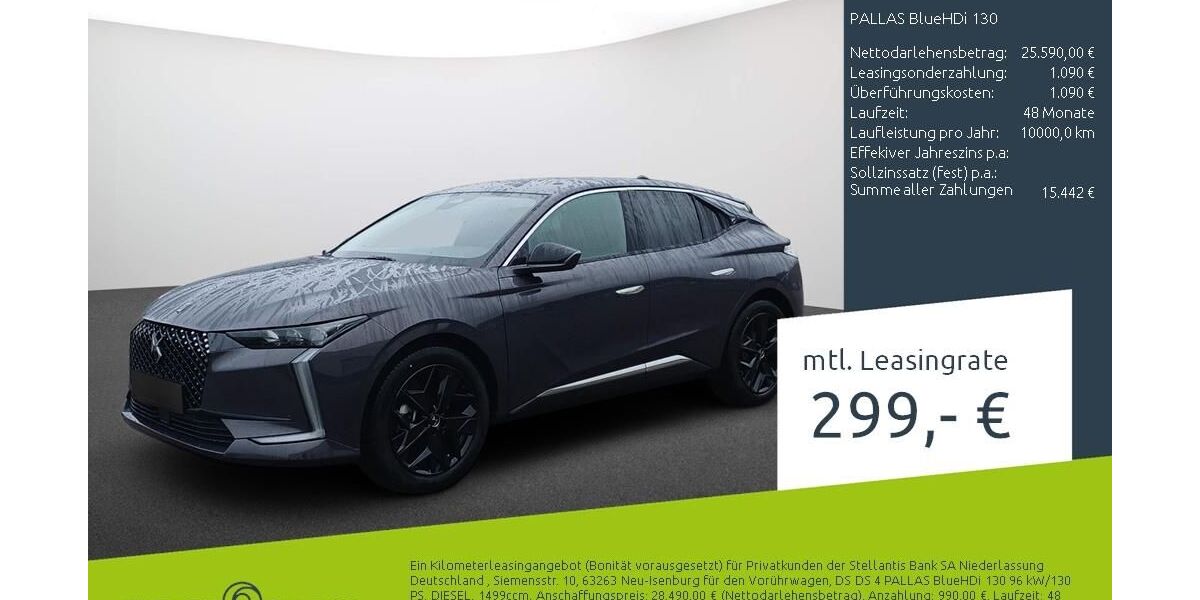 DS Automobiles DS4 8.075 km 25.889 &euro; Dortmund 44263