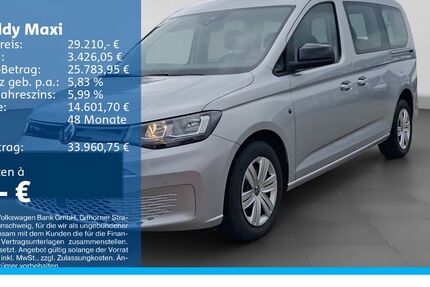 VW Caddy Maxi 18.809 km 29.210 &euro; Recklinghausen 45663
