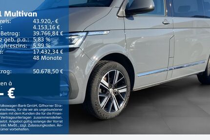 VW T6 Multivan 78.520 km 43.920 &euro; Bochum 44892