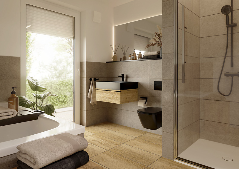 Bungalow Dülmen Merfeld - 3 Zimmer, 100 m&sup2;, 399.350&euro; | Angebot:25676173