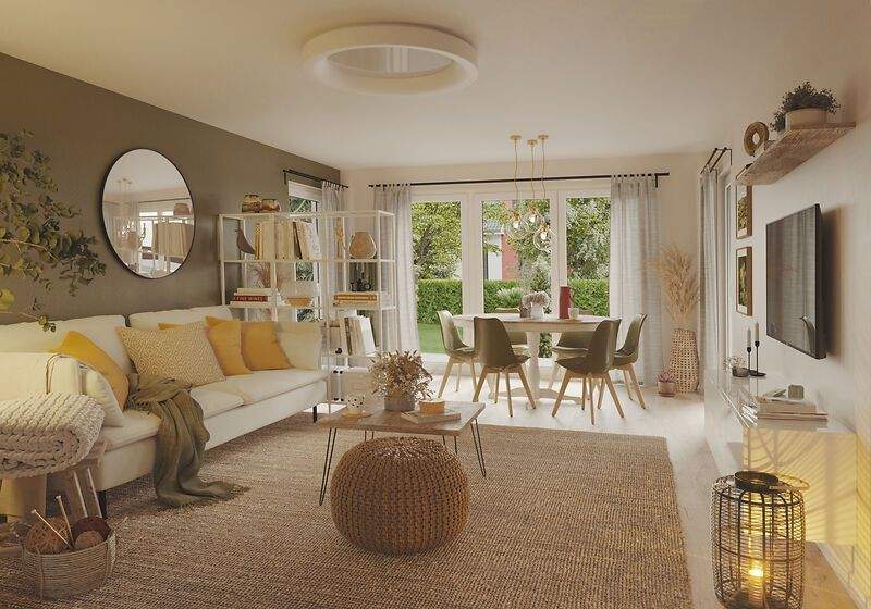 Mehrfamilienhaus, Wohnhaus Dülmen Merfeld - 4 Zimmer, 128 m&sup2;, 468.850&euro; | Angebot:25735348