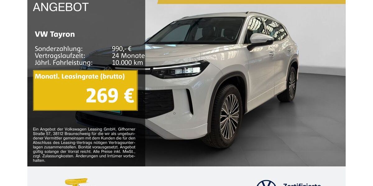 VW Tayron 25.557 km 35.060 &euro; Gelsenkirchen 45888