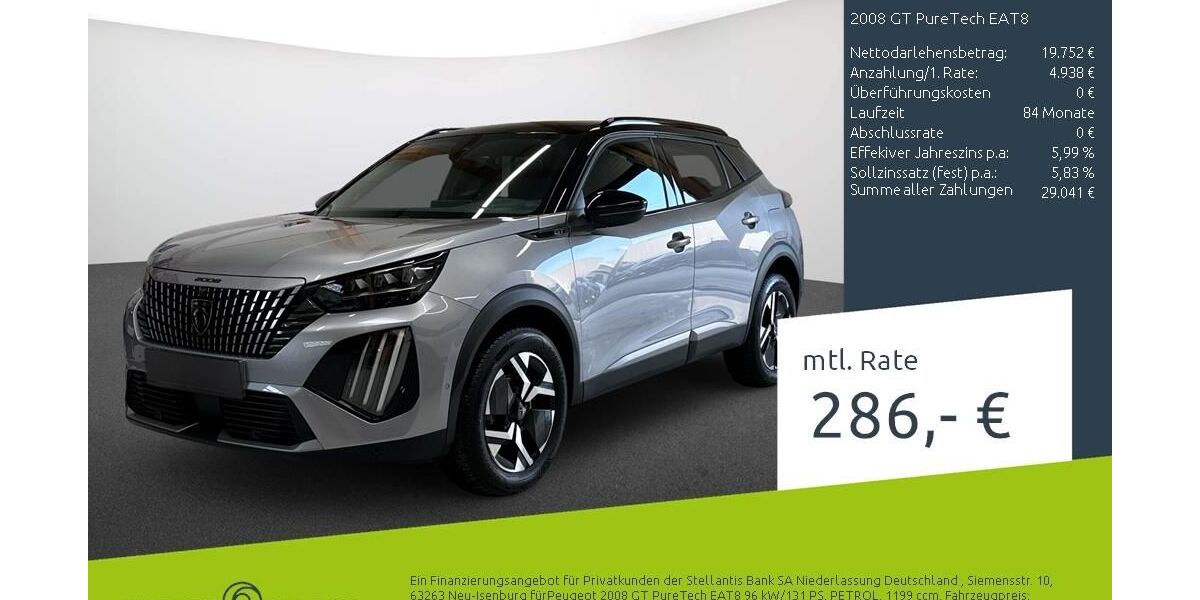 Peugeot 2008 15.604 km 24.370 &euro; Dülmen 48249