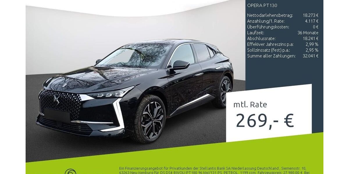 DS Automobiles DS4 29.639 km 21.740 &euro; Dortmund 44263
