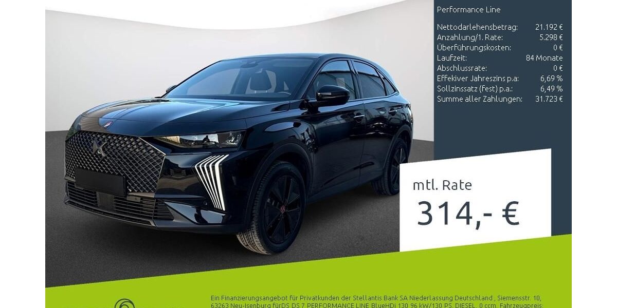 DS Automobiles DS7 (Crossback) 27.376 km 26.490 &euro; Dülmen 48249