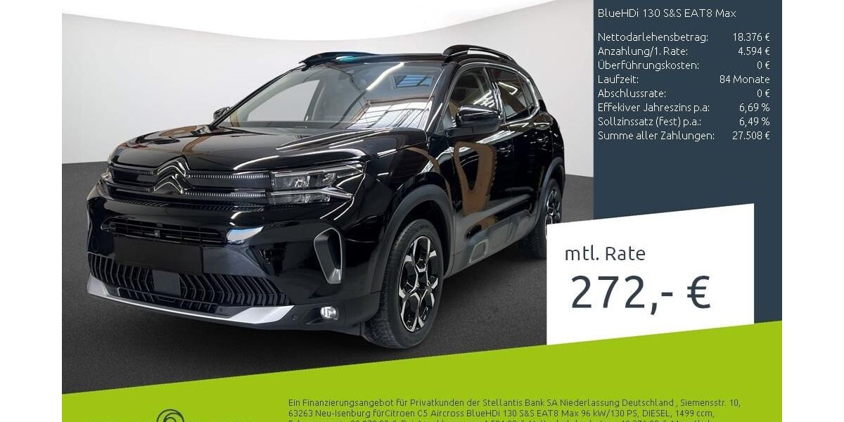 Citroen C5 Aircross 51.151 km 24.444 &euro; Dülmen 48249