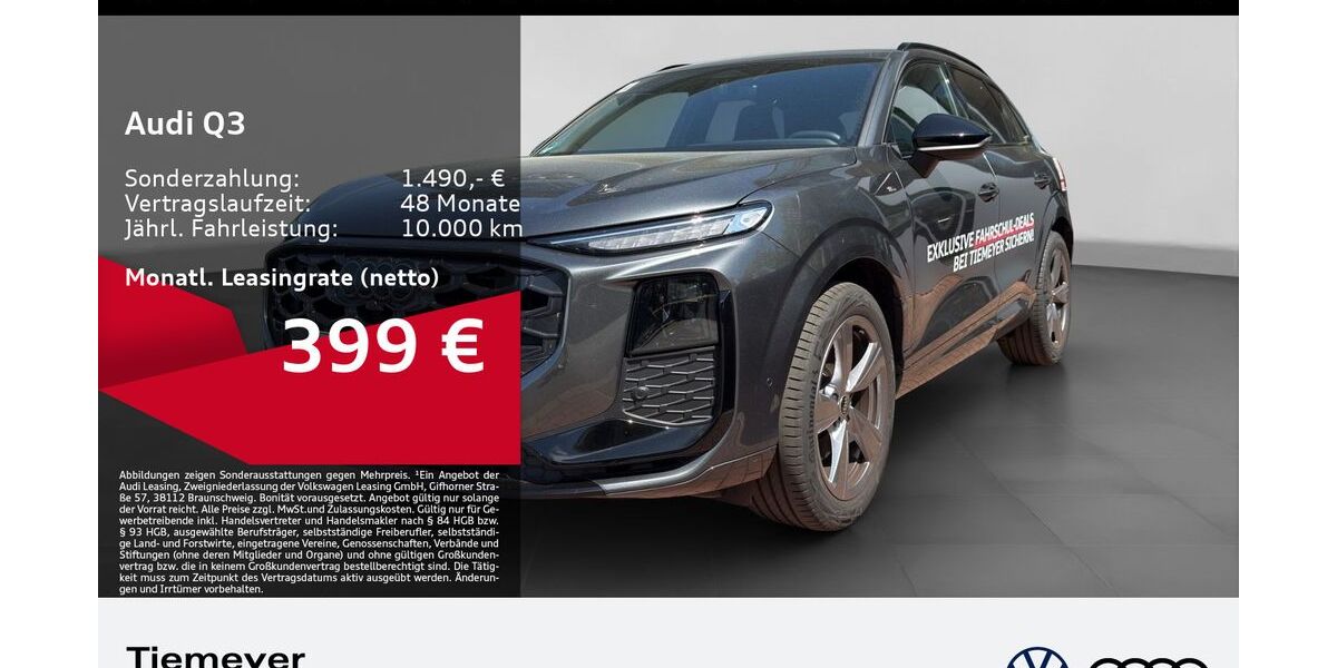Audi Q3 9.250 km 44.440 &euro; Gelsenkirchen 45894