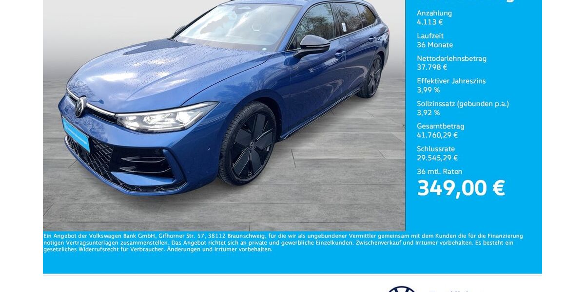 VW Passat Variant 5.468 km 41.911 &euro; Dortmund 44141