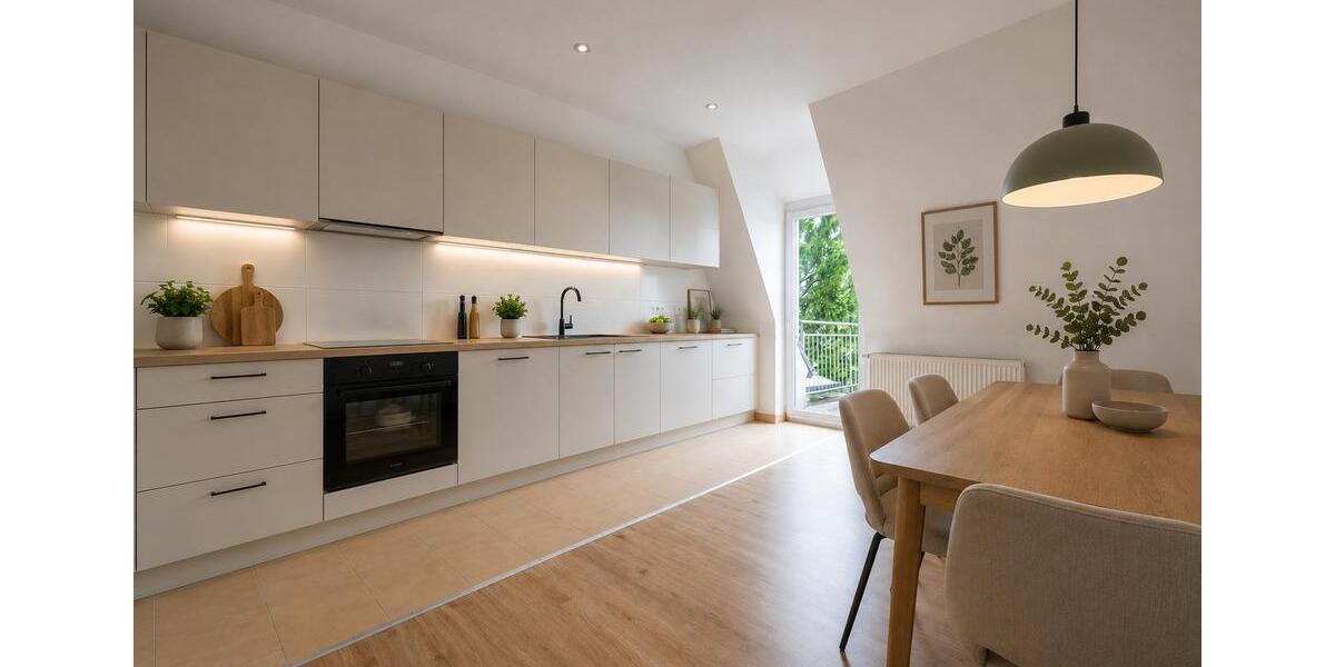 Dachgeschoßwohnung Essen Frillendorf - 2.5 Zimmer, 62 m&sup2;, 650&euro; | Angebot:26619381