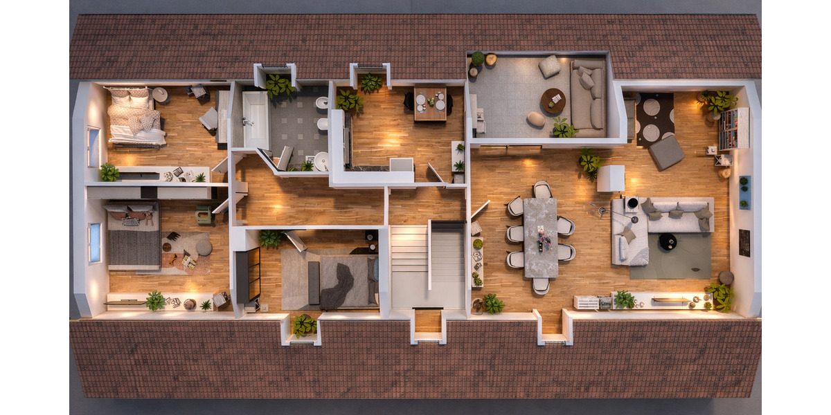 Etagenwohnung Gelsenkirchen Scholven - 4 Zimmer, 124 m&sup2;, 94.900&euro; | Angebot:25769758