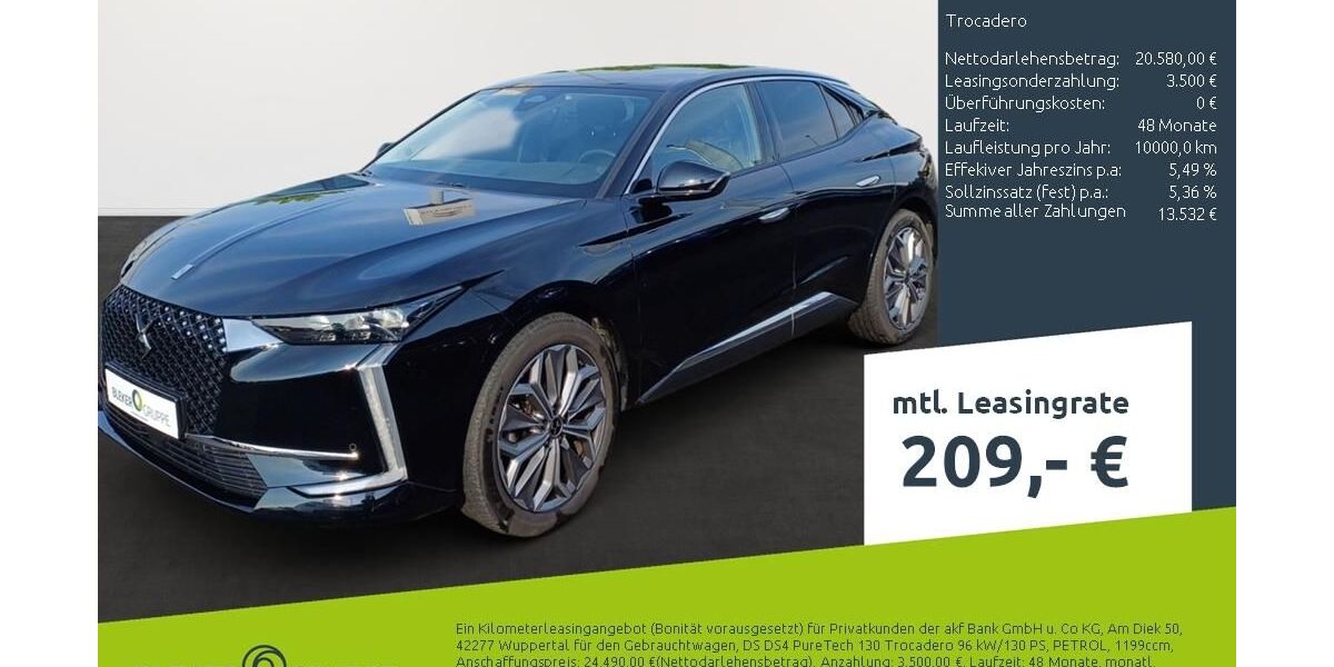 DS Automobiles DS4 21.043 km 17.890 &euro; Dülmen 48249