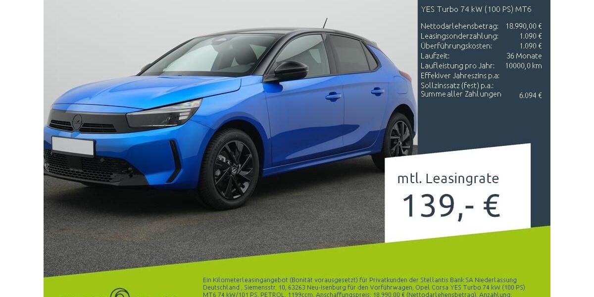 Opel Corsa 6.704 km 18.840 &euro; Dülmen 48249