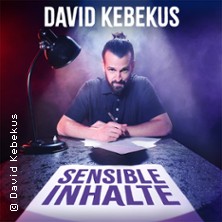 David Kebekus - Sensible Inhalte 19.02.2027 KAUE Gelsenkirchen