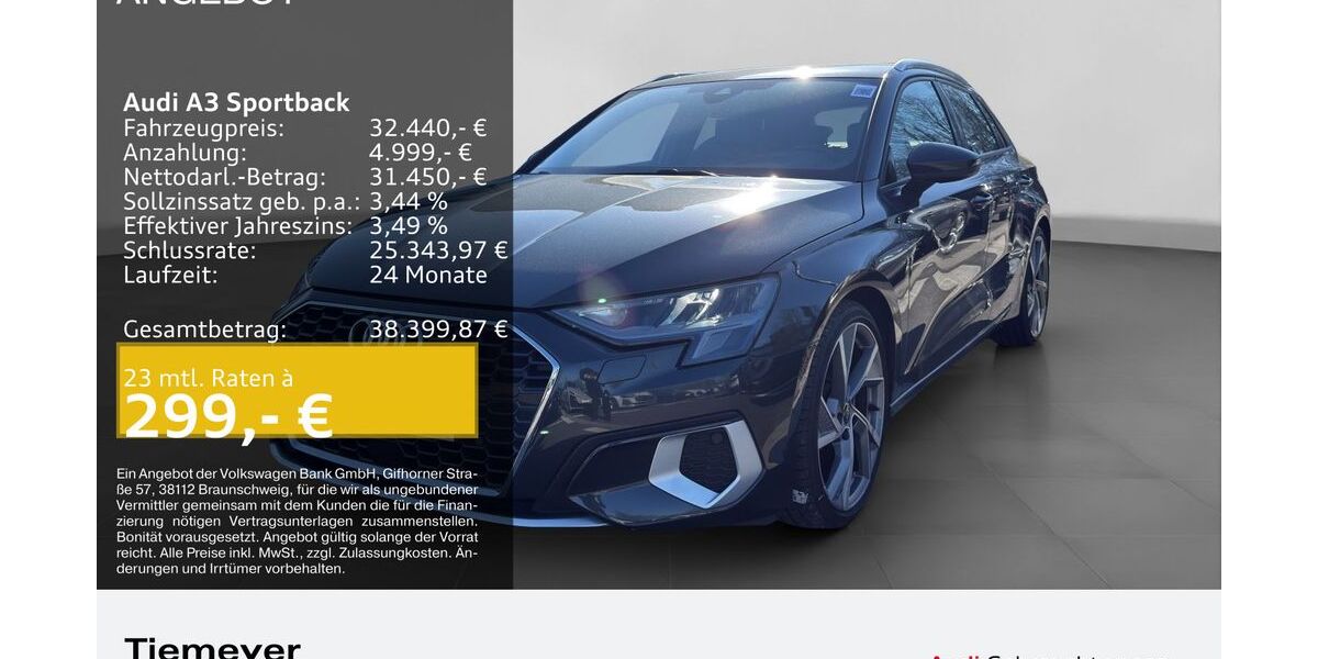 Audi A3 26.841 km 29.940 &euro; Gelsenkirchen 45894