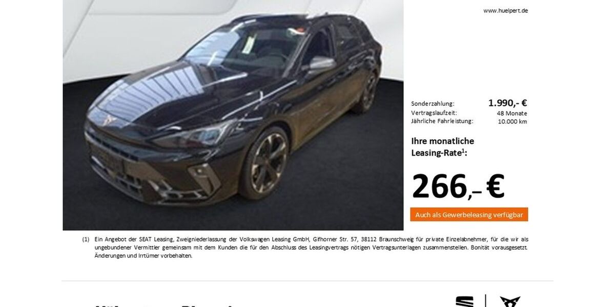 Cupra Leon 19.192 km 32.686 &euro; Dortmund 44269