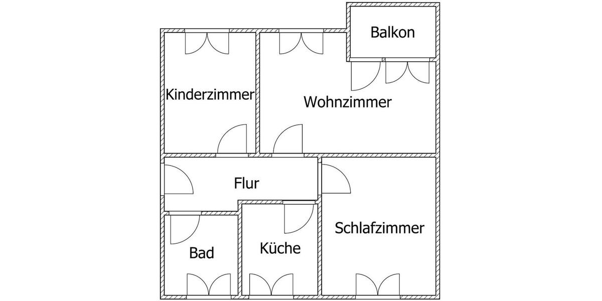 Etagenwohnung Marl Alt-Marl - 3 Zimmer, 73 m&sup2;, 590&euro; | Angebot:26702973