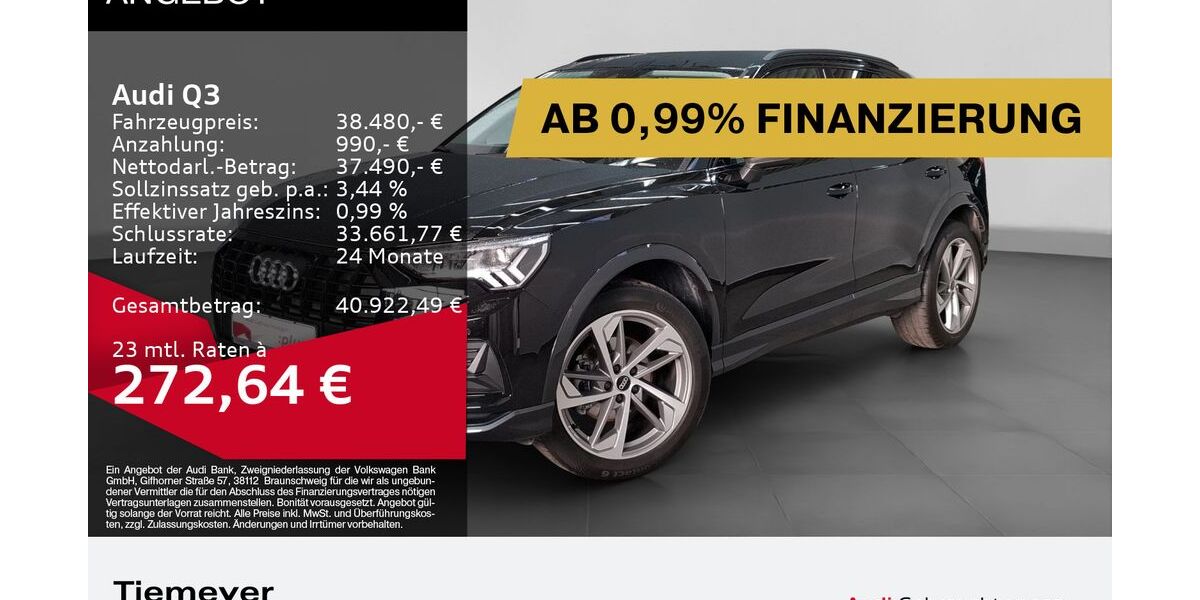 Audi Q3 8.485 km 35.980 &euro; Bochum 44809