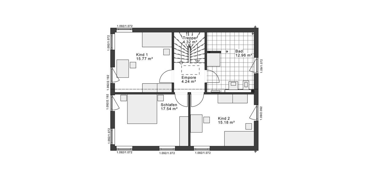 Einfamilienhaus Gelsenkirchen Gelsenkirchen-Nord - 4 Zimmer, 140 m&sup2;, 1.900&euro; | Angebot:26663238