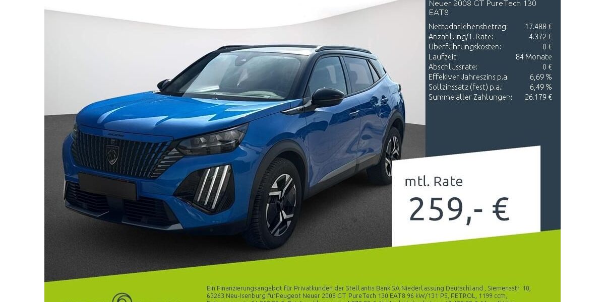 Peugeot 2008 11.549 km 21.860 &euro; Dülmen 48249
