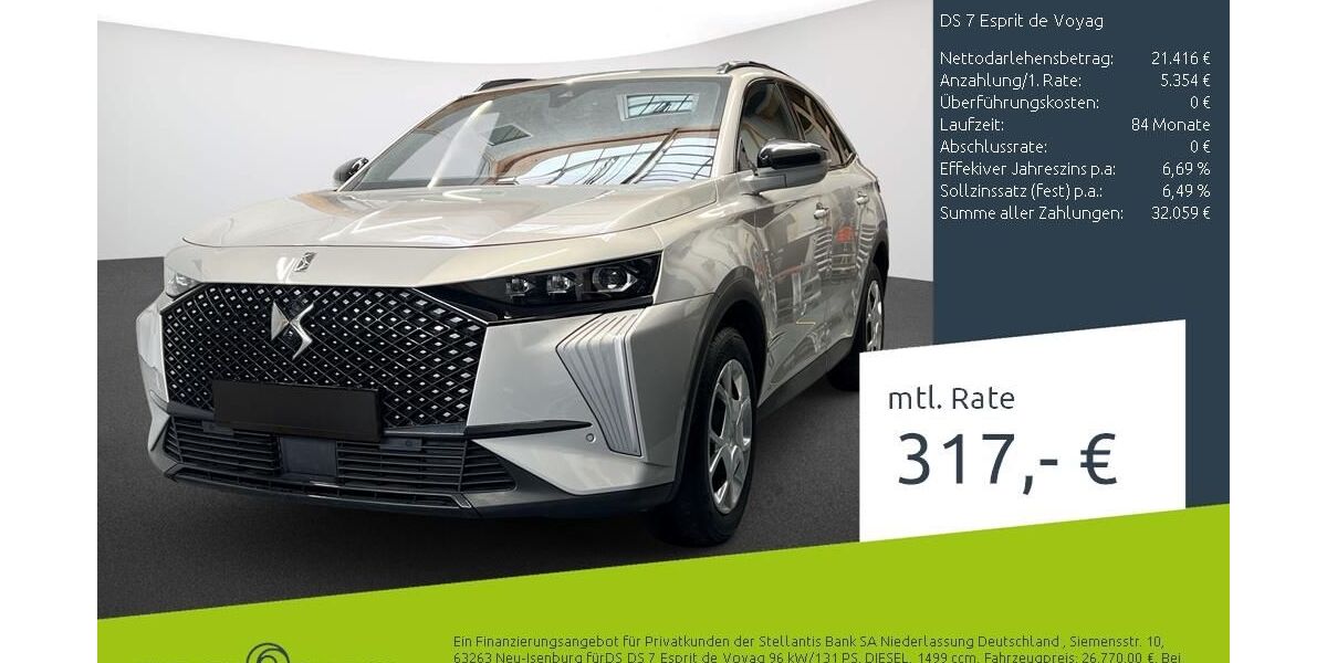 DS Automobiles DS7 (Crossback) 55.433 km 26.770 &euro; Dülmen 48249