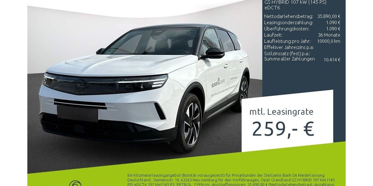 Opel Grandland (X) 7.025 km 35.890 &euro; Dülmen 48249