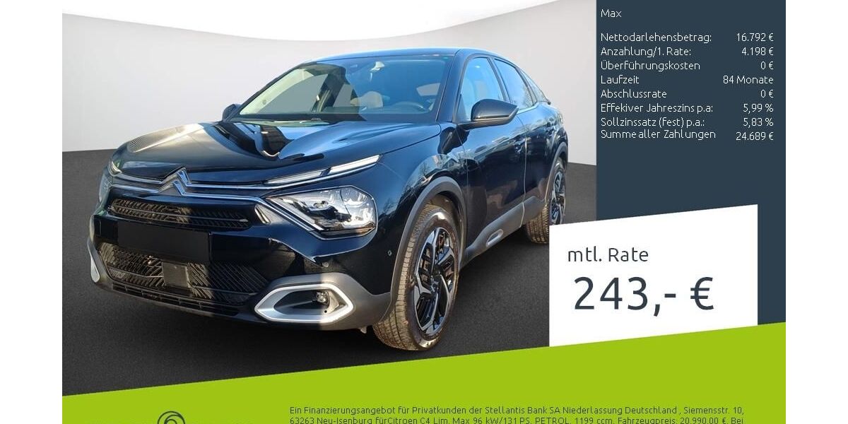 Citroen C4 23.355 km 20.789 &euro; Dülmen 48249