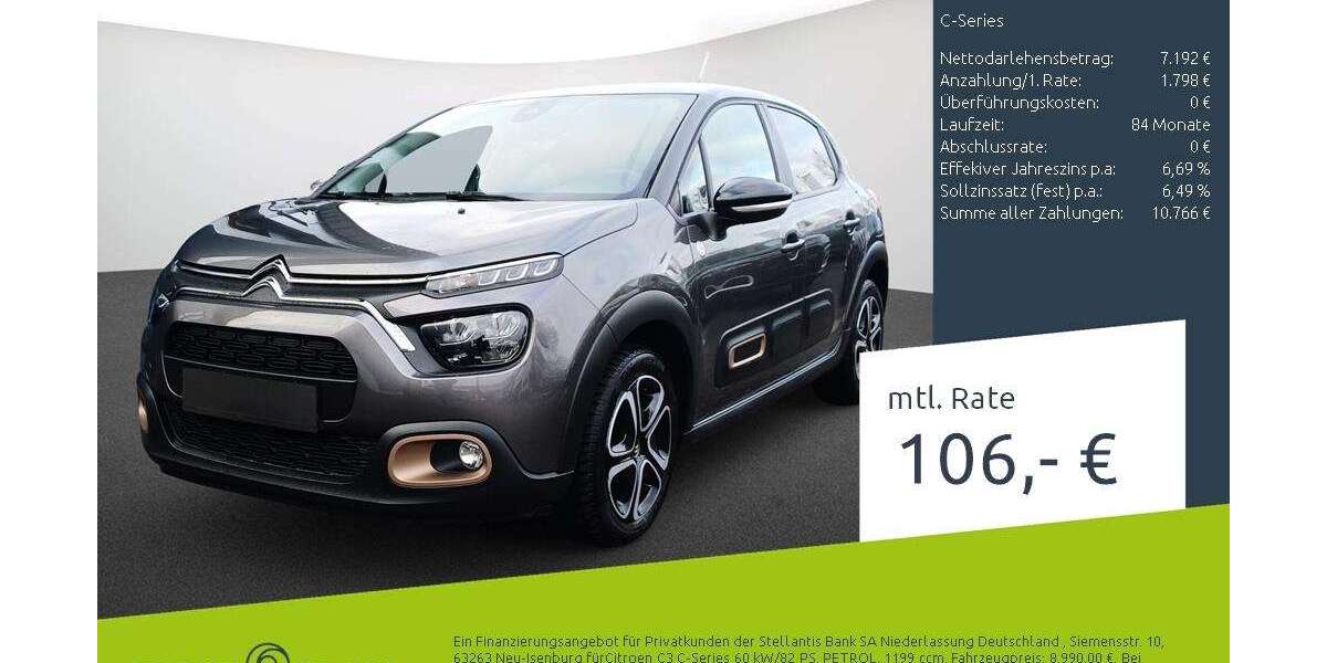 Citroen C3 36.163 km 8.990 &euro; Dülmen 48249