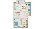 Etagenwohnung Mülheim an der Ruhr Rechtsruhr-Nord - 3.5 Zimmer, 79 m&sup2;, 763&euro; | Angebot:26329864