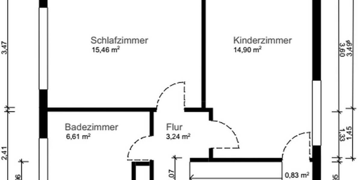 Reihenmittelhaus Bochum Höntrop - 4 Zimmer, 89 m&sup2;, 389.000&euro; | Angebot:26197975