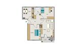 Erdgeschoßwohnung Essen Stadtbezirk IV - 3.5 Zimmer, 58 m&sup2;, 504&euro; | Angebot:26702988