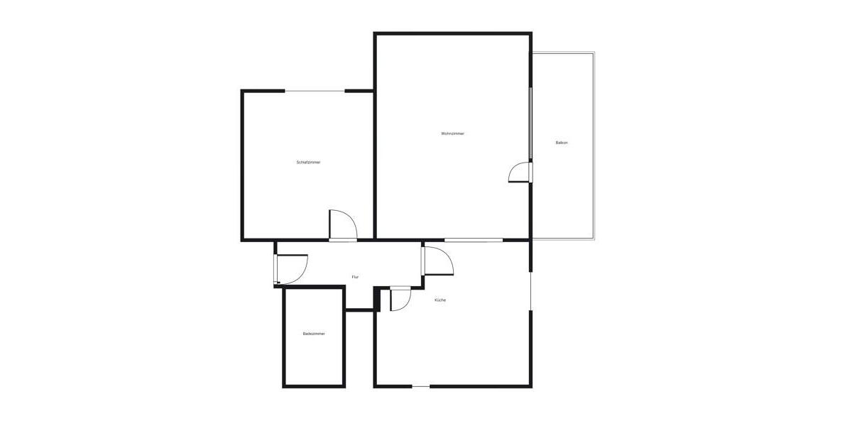 Etagenwohnung Hattingen Niederbonsfeld - 2 Zimmer, 62 m&sup2;, 535&euro; | Angebot:23165046
