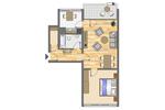 Etagenwohnung Gelsenkirchen Gelsenkirchen-Nord - 2 Zimmer, 59 m&sup2;, 439&euro; | Angebot:25218861