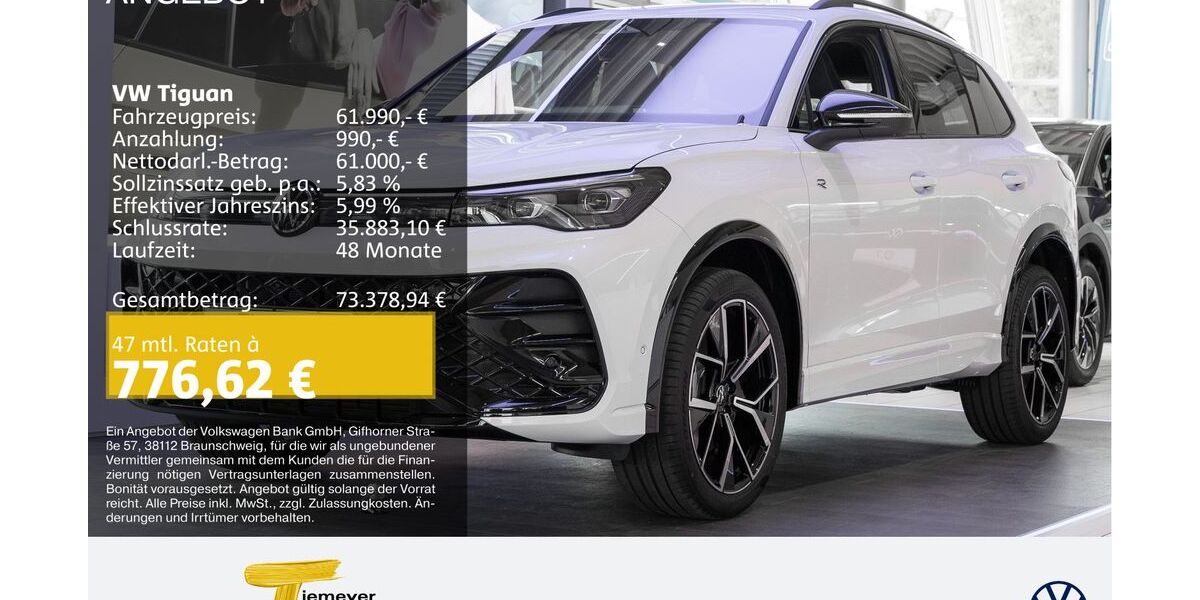 VW Tiguan 9.908 km 55.890 &euro; Herne 44653