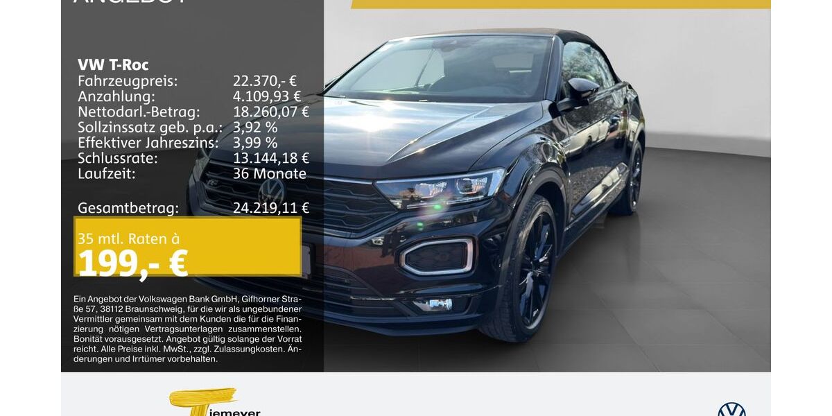 VW T-Roc 84.803 km 22.370 &euro; Recklinghausen 45663