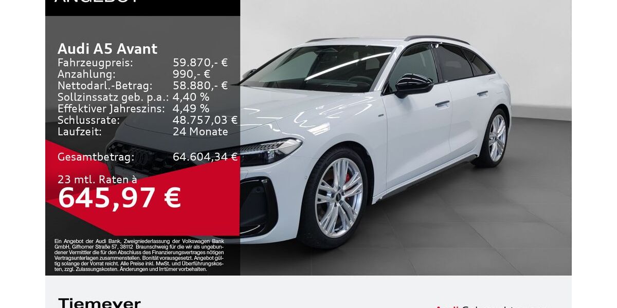 Audi A5 14.344 km 57.730 &euro; Bochum 44809